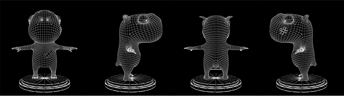3D animation  Brasil capi capivara concept japan modeling SHORT-MOVIES 