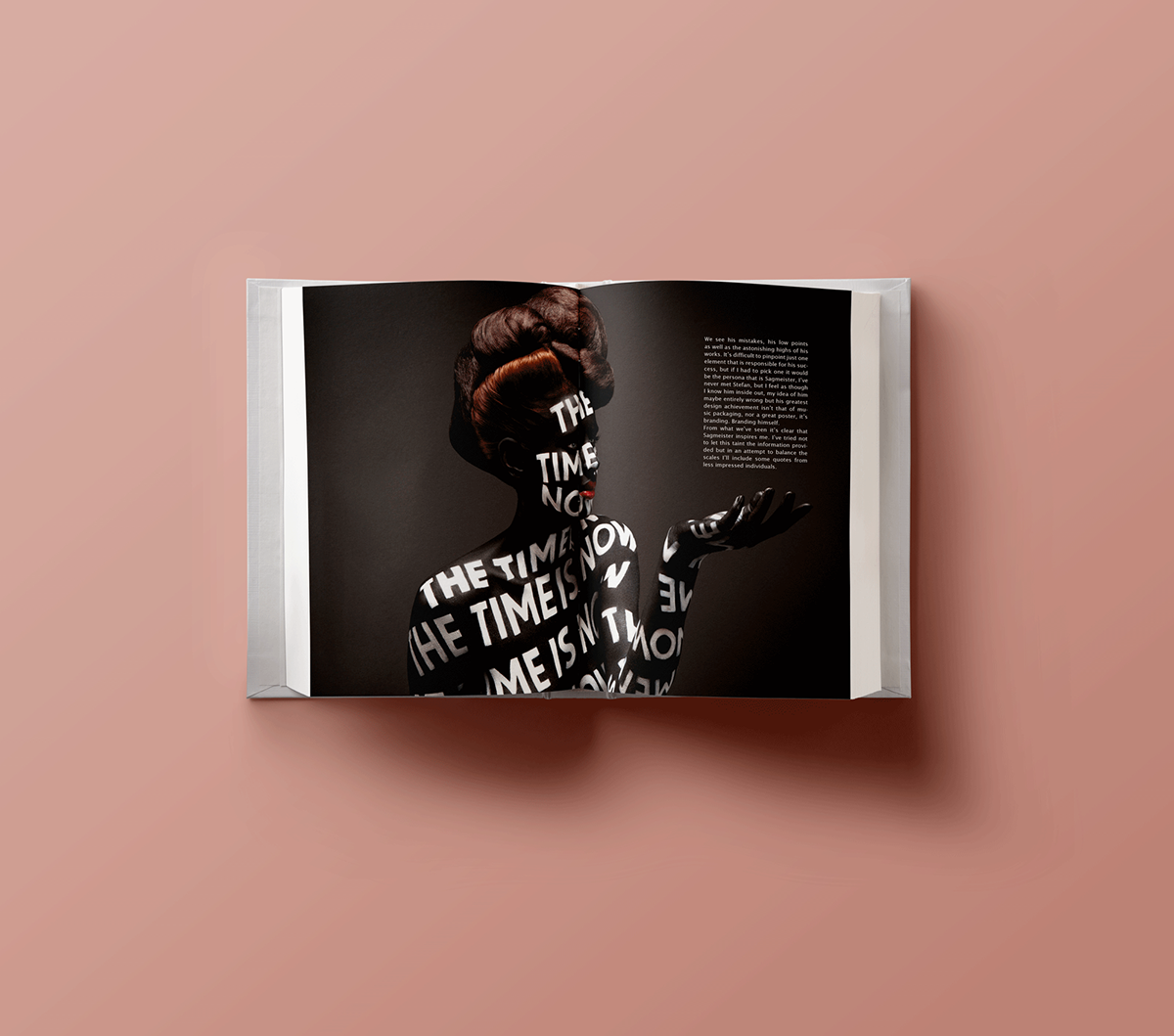 book book design Layout Design stefan sagmeister jessica walsh design graphic design  editorial design  Book Layout