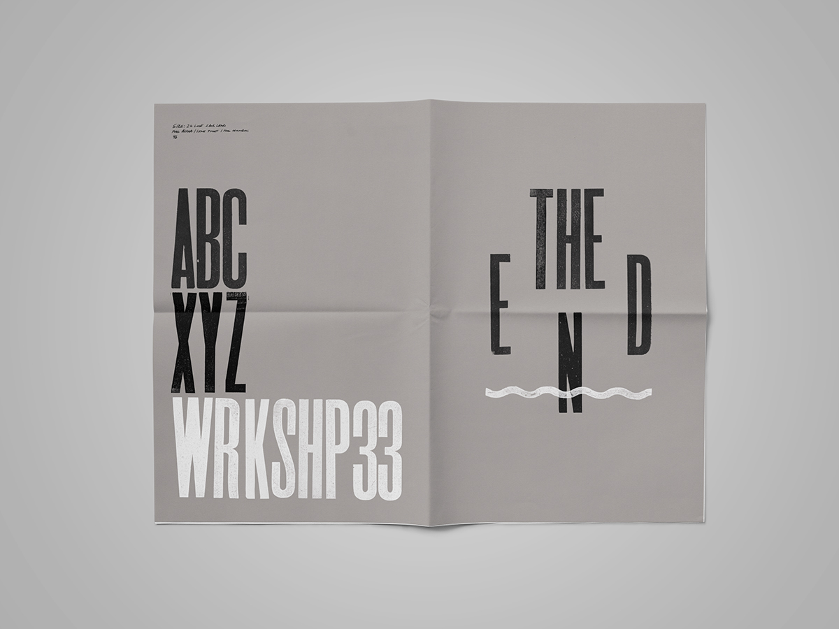 typography   letterpress woodblock type Printing Zine 