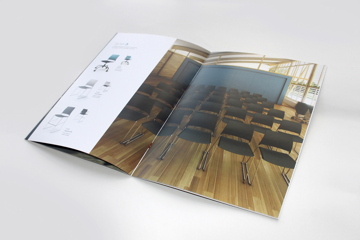 visual design Catalogue catalogo chair cadeira Caleidoscope caleidoscopio swiss neat clean