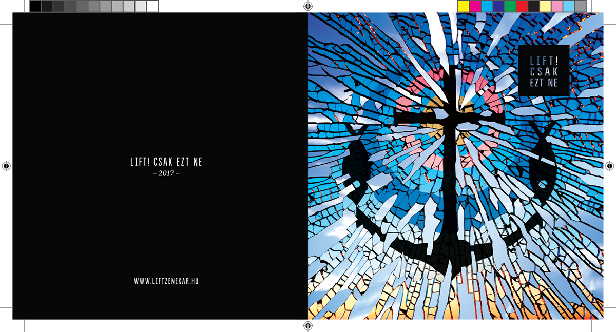 Lift! Christian cd album cover Cover Art graphic design  art direction  symbol cross fishes