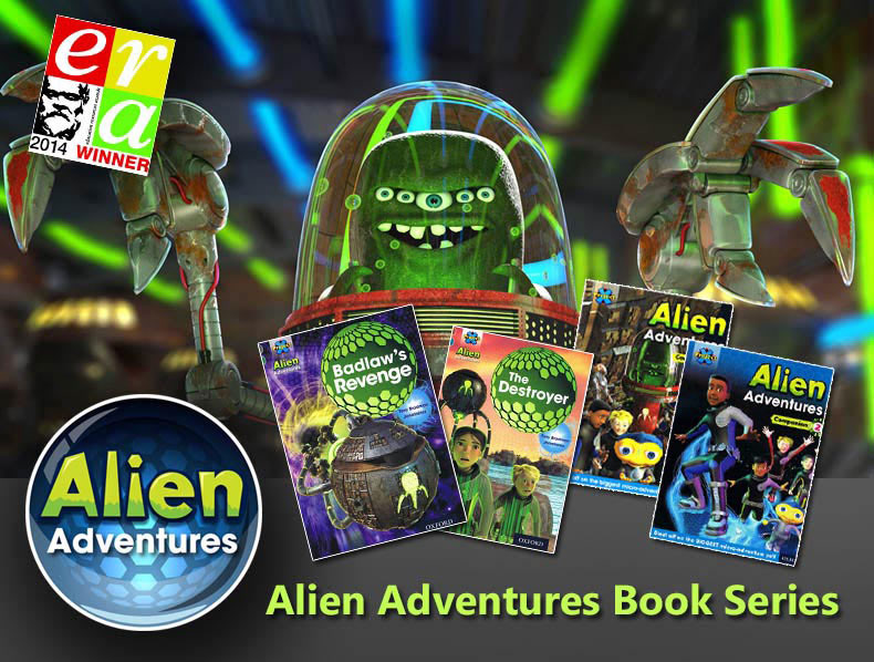 characters project x Alien Adventures code origins books Book Series OUP oxford university press CGI illustrations 3D sketches cartoon