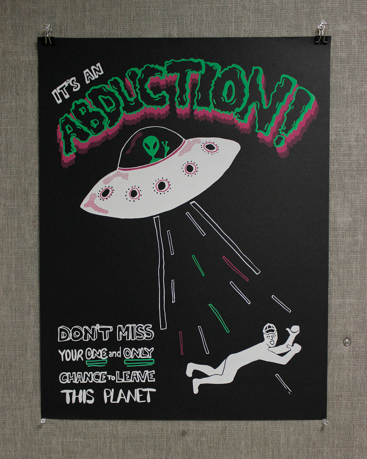 It's an abduction! on Behance