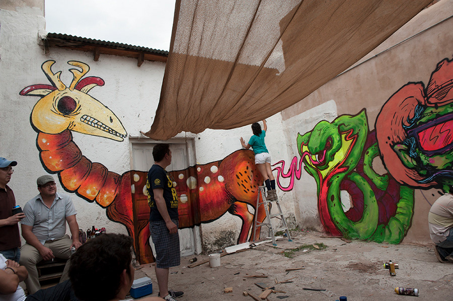 ovrlnds chihuahua cuu Mural muraldecorativo streetart VKO nubealba