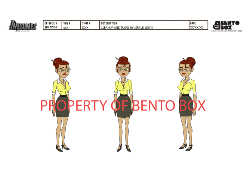 bento box The Awesomes hulu cartoon