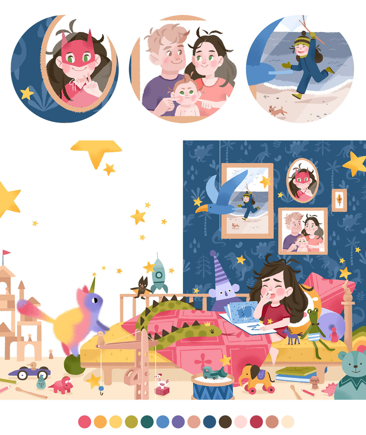 детская книга детская комната Детская кровать детская спальня игрушки иллюстрация ребенок сон стихи