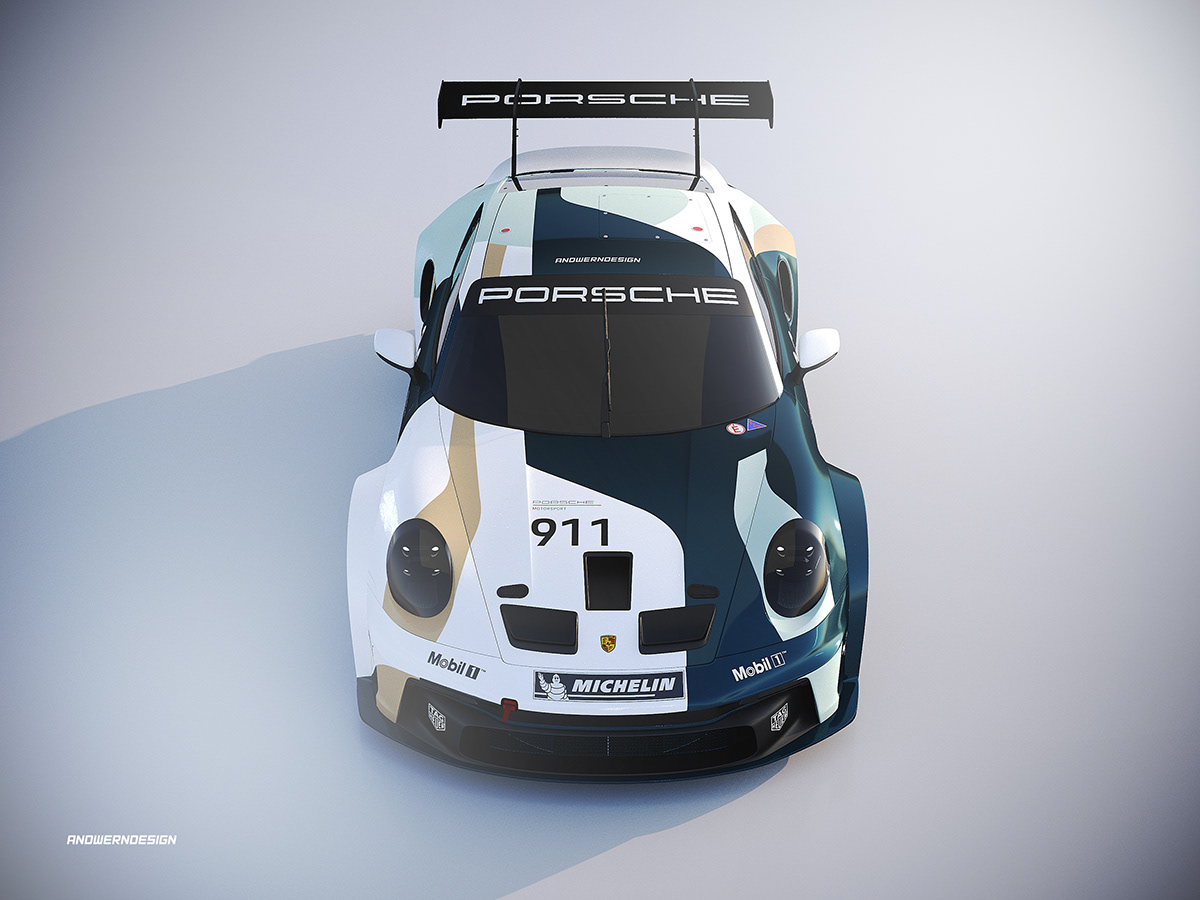 design Livery Motorsport Porsche racecar Racing