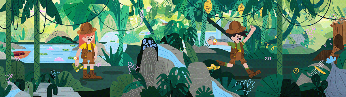 Character design  concept art digital illustration Drawing  fantasy forest ILLUSTRATION  Magic   Nature