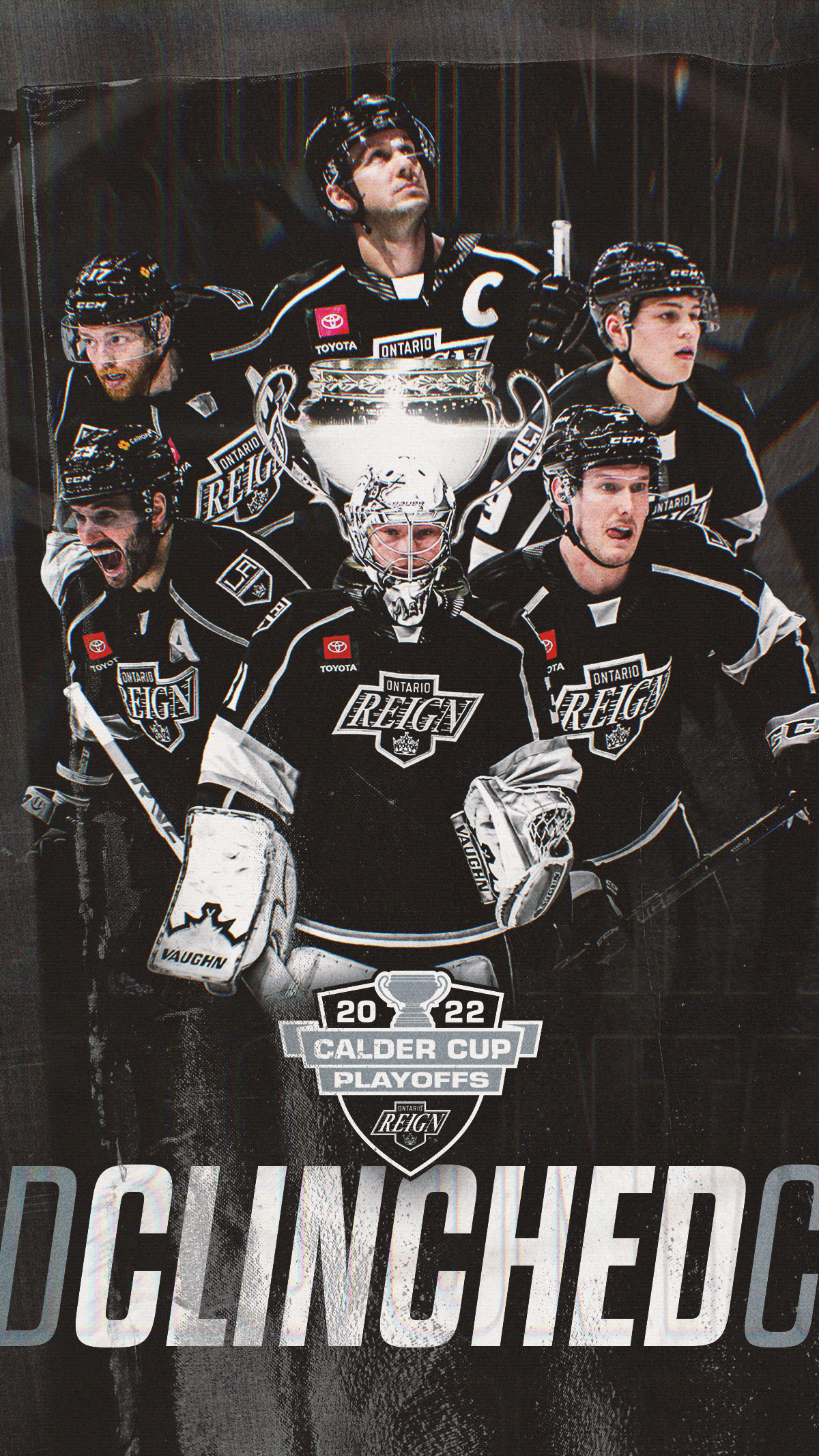 AHL hockey NHL Ontario Reign  SMSports sports Sports Design sports graphics