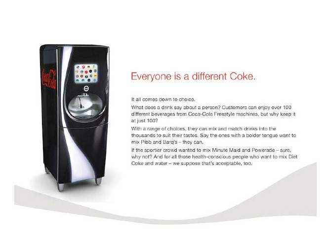 Coca-Cola b2b freestyle