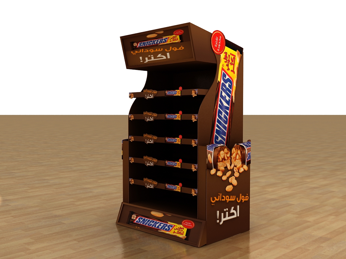 MARS Choco Festival mars galaxy jewels Snickers Stand booth chocolate Stand Display Floor Display gate metal stands