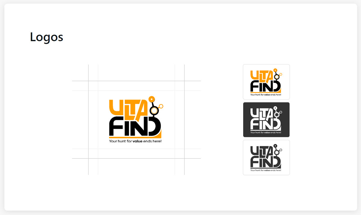 affiliate Website logo design animation  brand identity branding  logo animation motion graphics  UltaFind