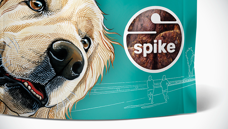 Adobe Portfolio spike dogs treats jerky snacks bar pets petcurean