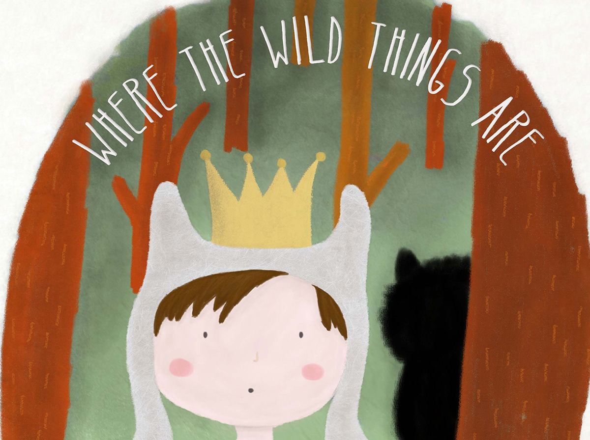 monsters Wild Things Are book movie forest kids Carol Retamal