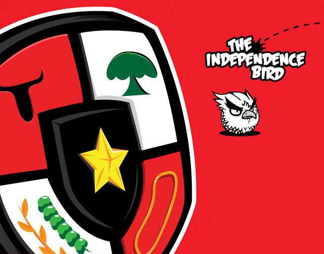 Garuda indonesia Independence bird shield angry birds indra permana katik vector eagle