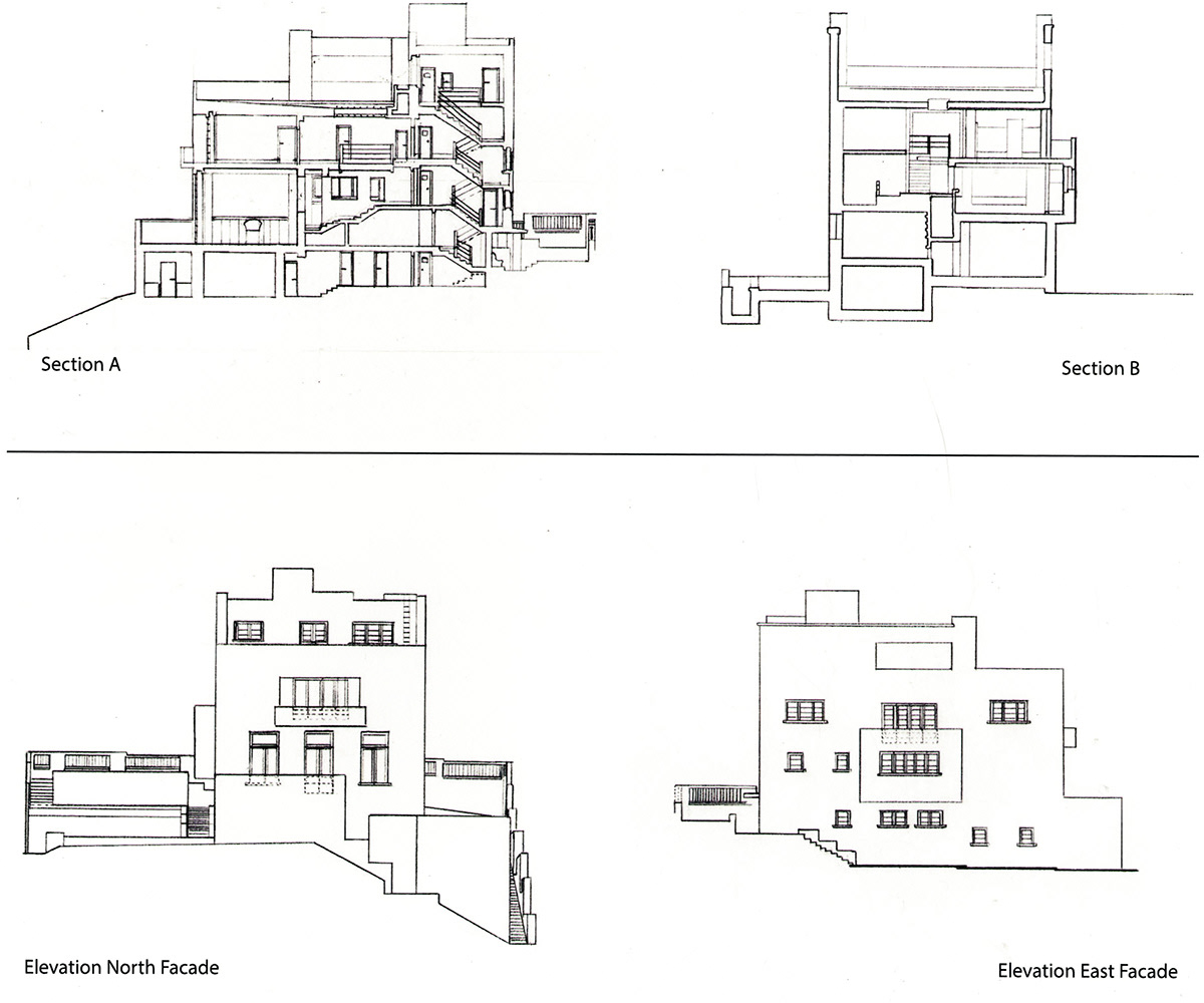 Drafting cube structure Adolf Loos