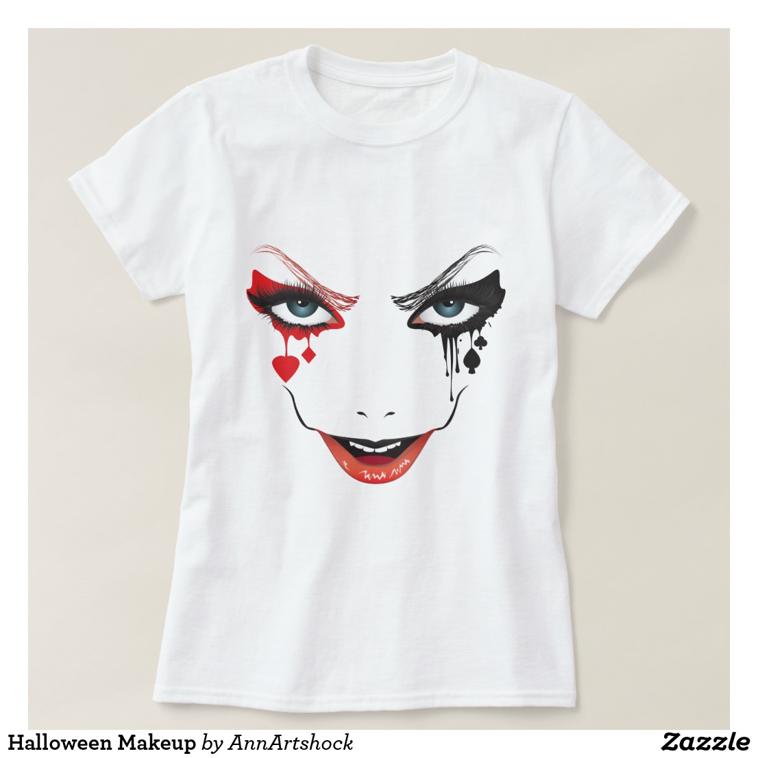 Make Up Halloween Carnival clown spooky creepy mask gothic idea horror
