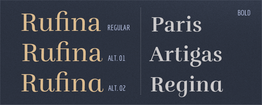 rufina Free font free Typeface free typeface serif font