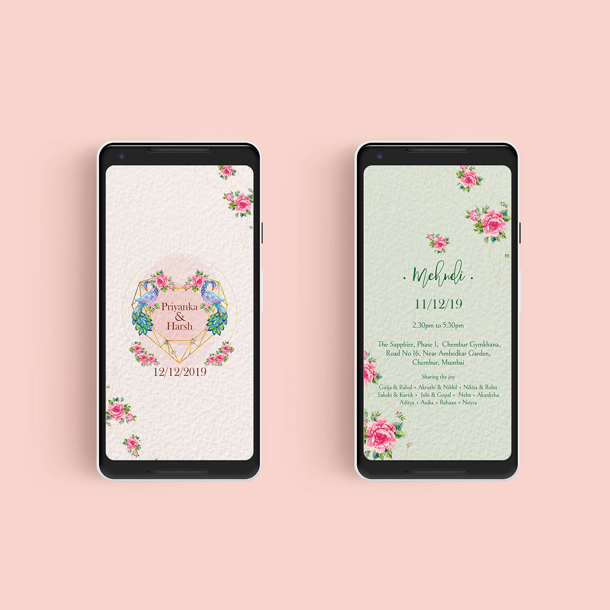 graphics design Visual Communication invites ILLUSTRATION  typography   Layout Wedding Invites indian weddings