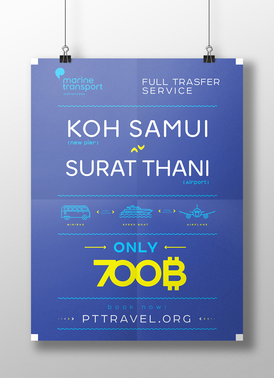 Logotype identity logo Web online Thailand Samui app boat Transport