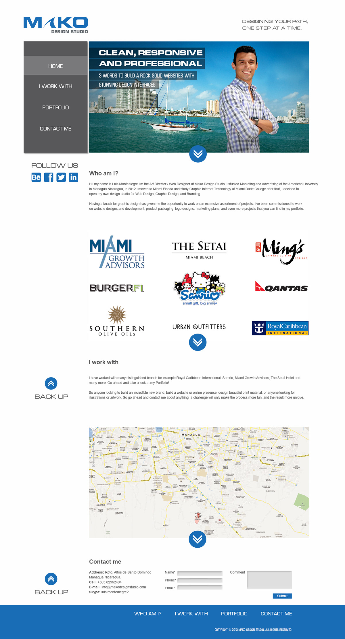 webpage  webdevelopment  branding  business  studio  design  marketing  Mako  web  portfolio