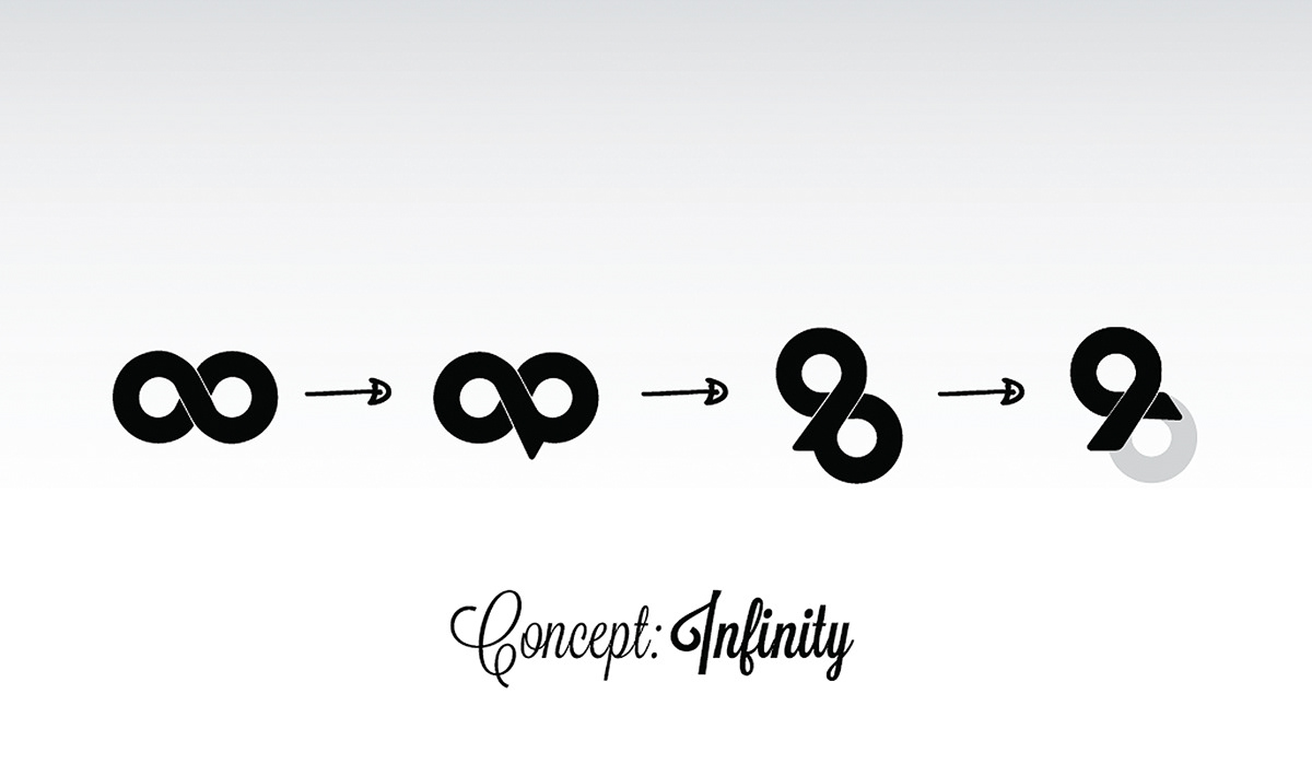 social network design brand logo Logotipo Eternity social icon