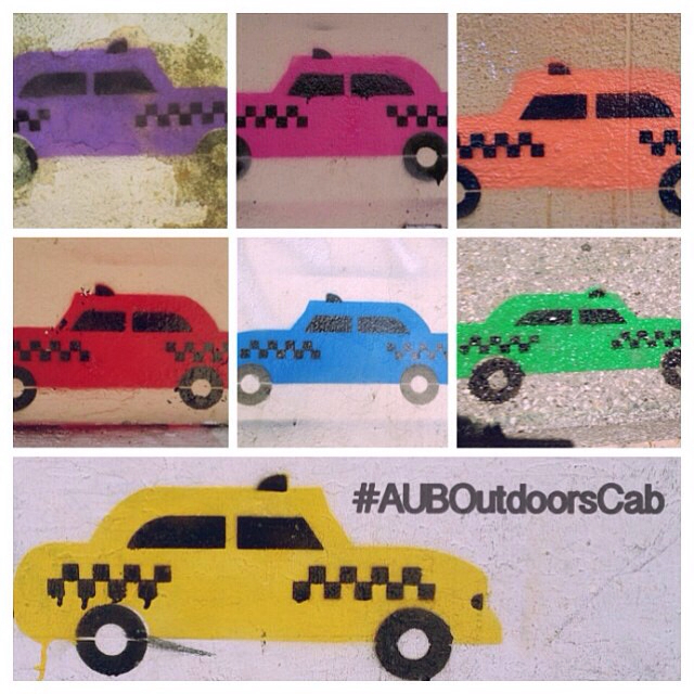 cab AUB Beirut social media instagram