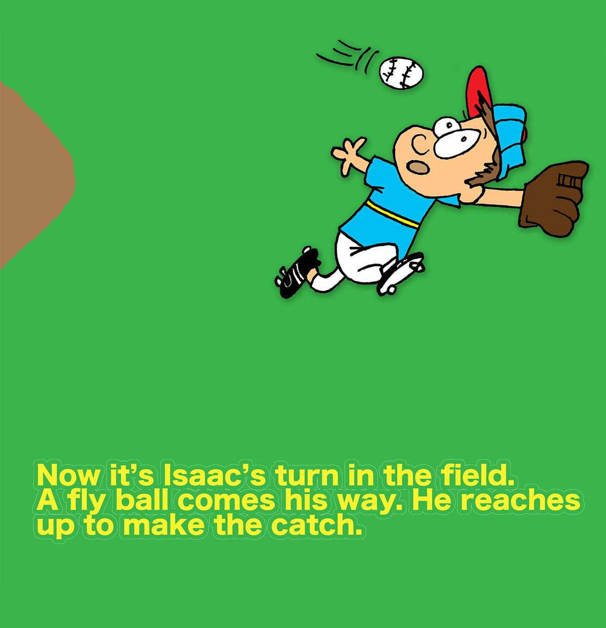 Story Book baseball children's book