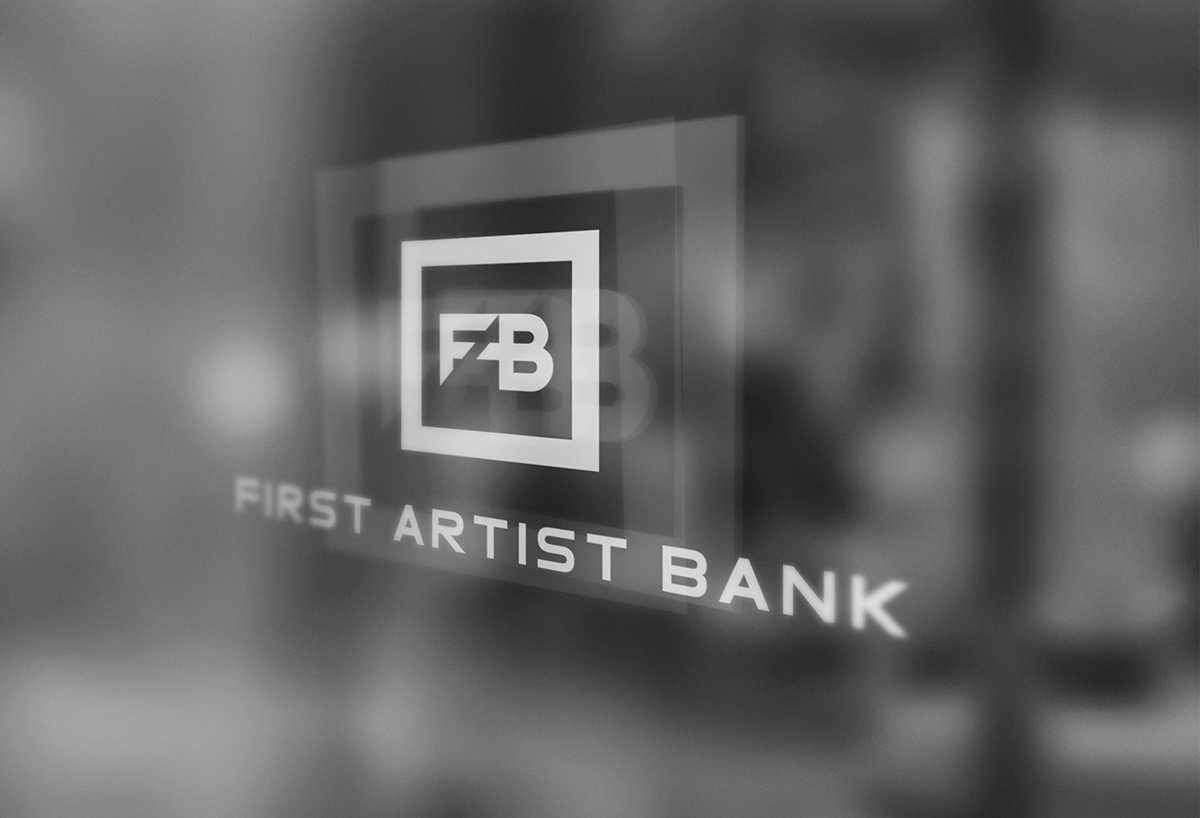 logo concept corpoarte identity print contest logo brand Black&white Bank artist minimal design award winner Global selected artist