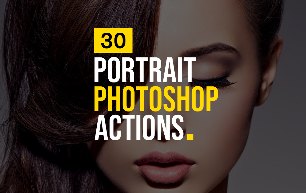 photoshop actions Portrait actions Photography 