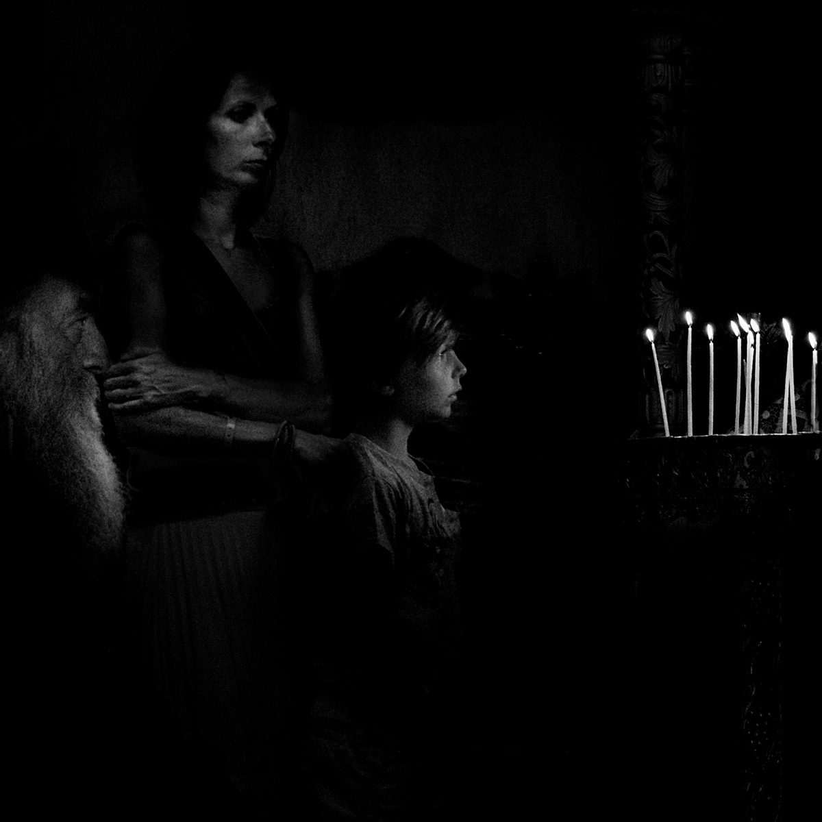 black and white church dark light mood mystery Photography  Shadows