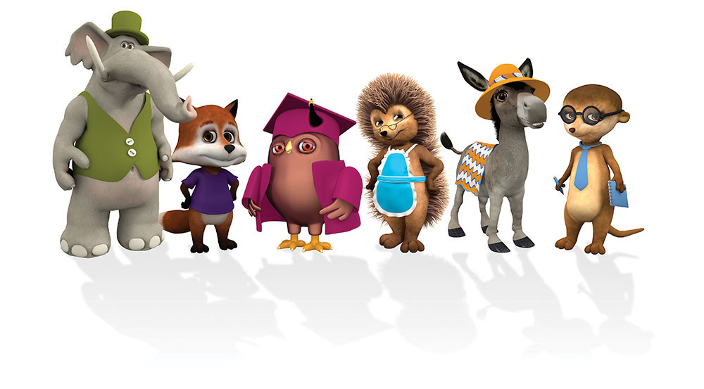 characters CGI animals brand