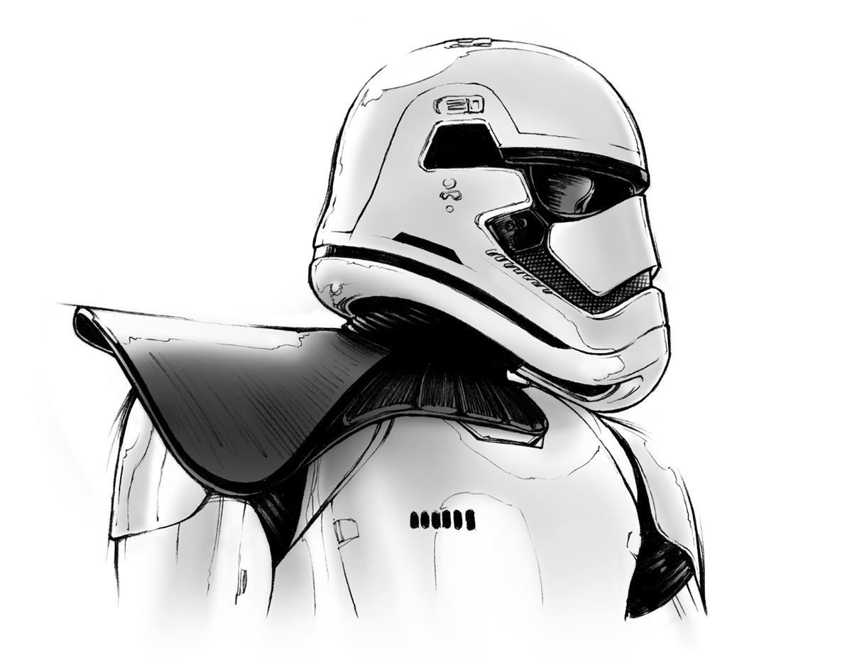 Blushing stormtrooper