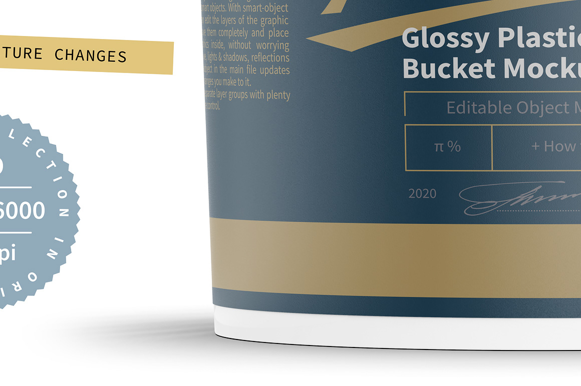 bucket can color enamel exclusive mockup mock-up Packaging packaging design pail paint