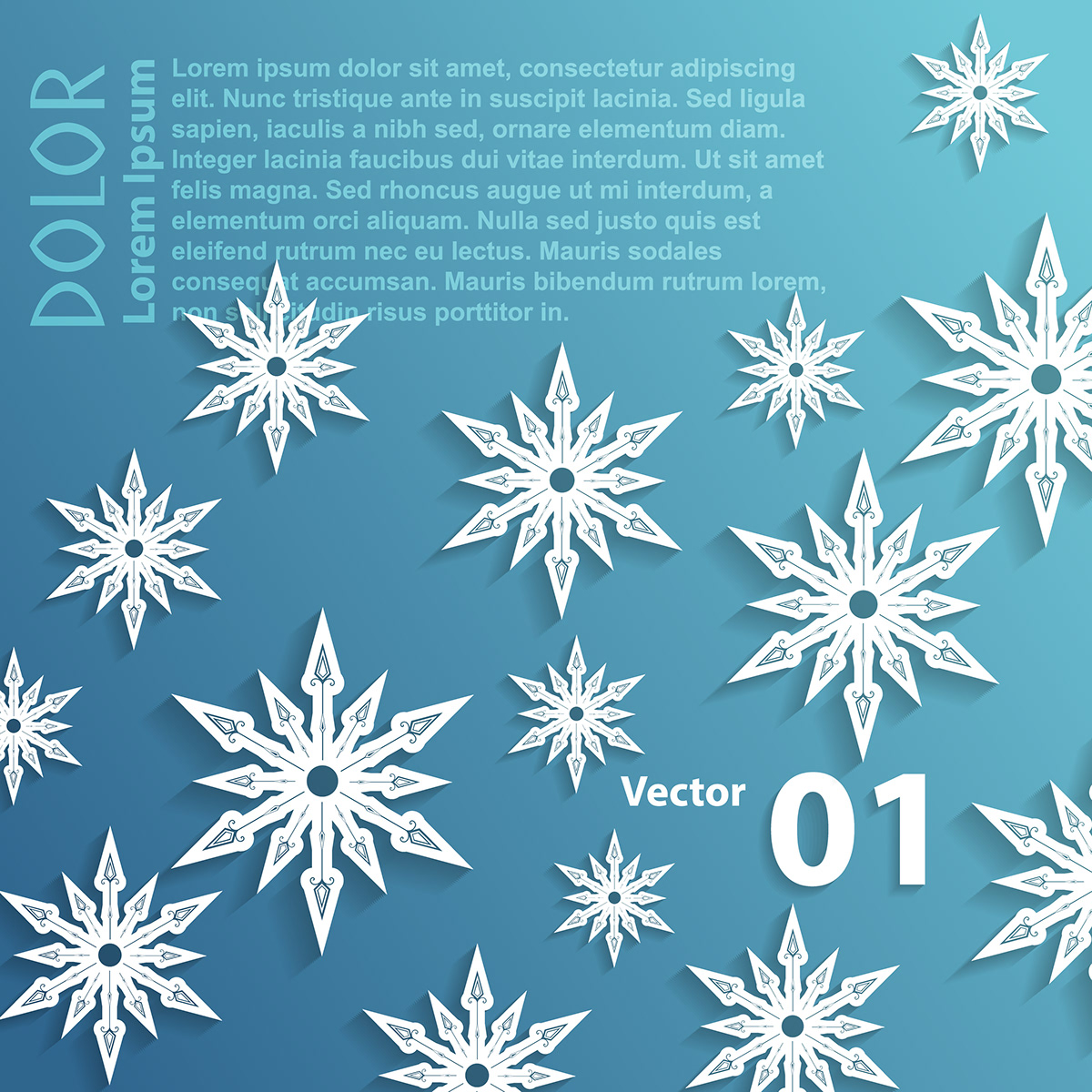winter background vector snow snowflakes new jear blue White design Shutterstock infographic