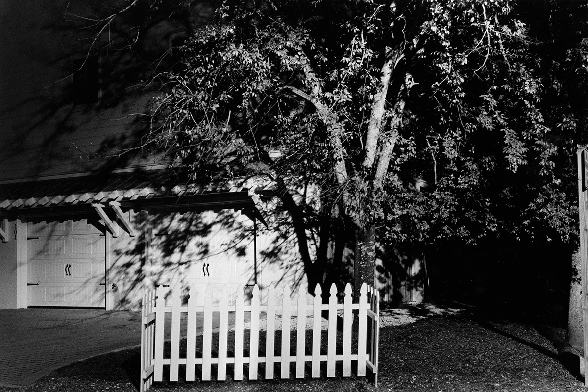 darkroom silver gelatin Savannah SCAD Abercorn Street night photography 35mm film photography black and white