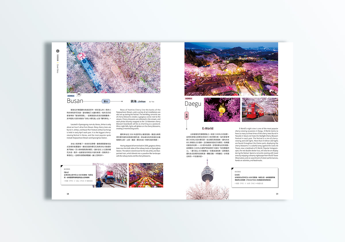 magazine Travel Magazine 雜誌 Travel japan Korea taiwan inflight publication book