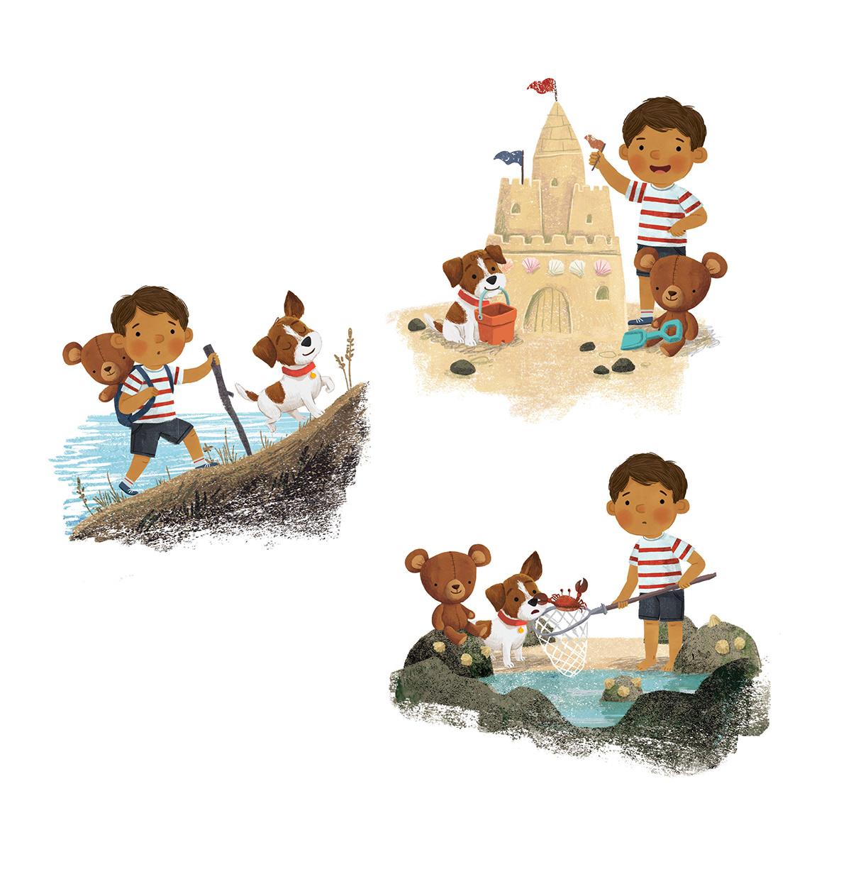 adventure bear childrens book ILLUSTRATION  kidlit kids book Picture book publishing   sea
