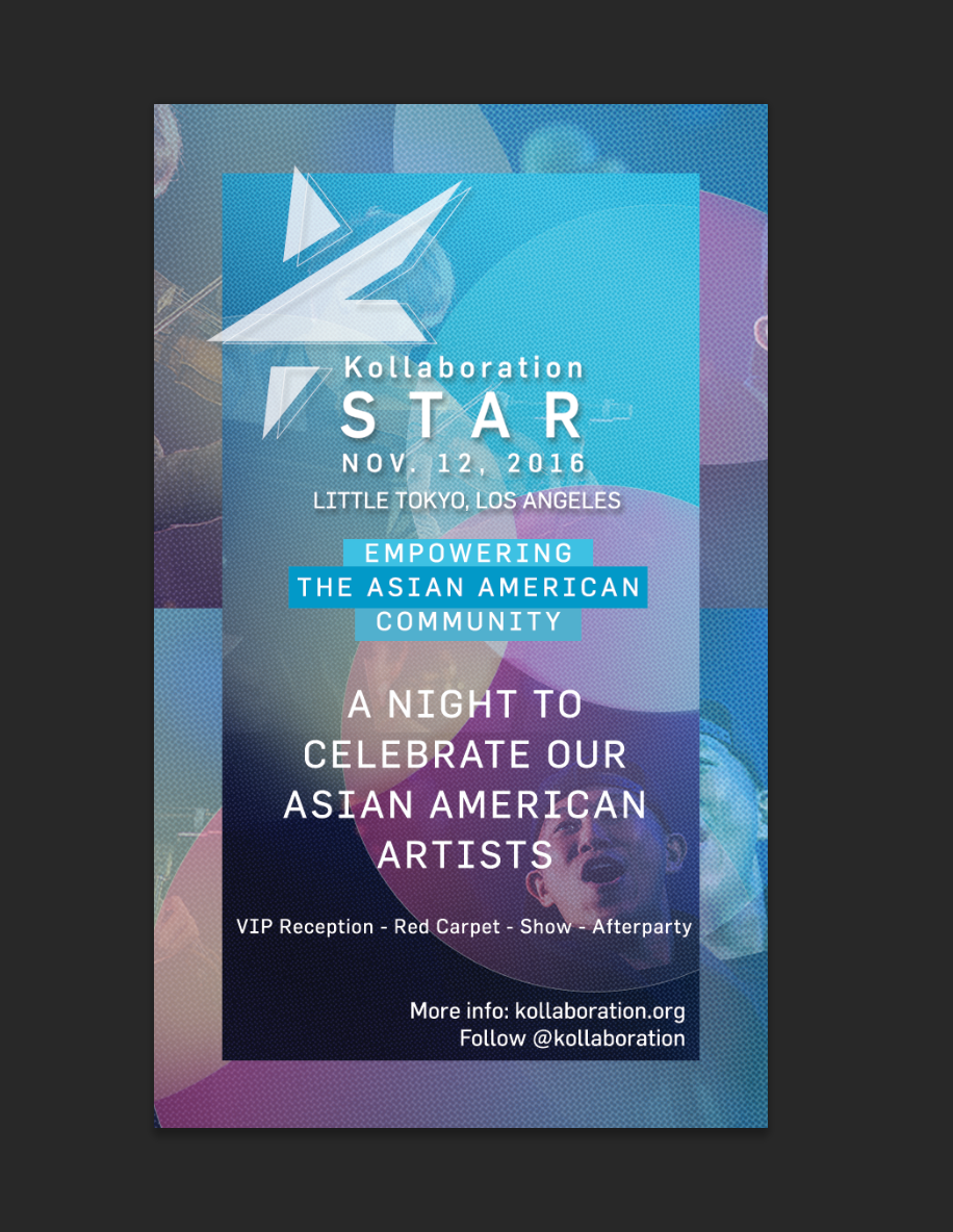 Event flyer Asian American