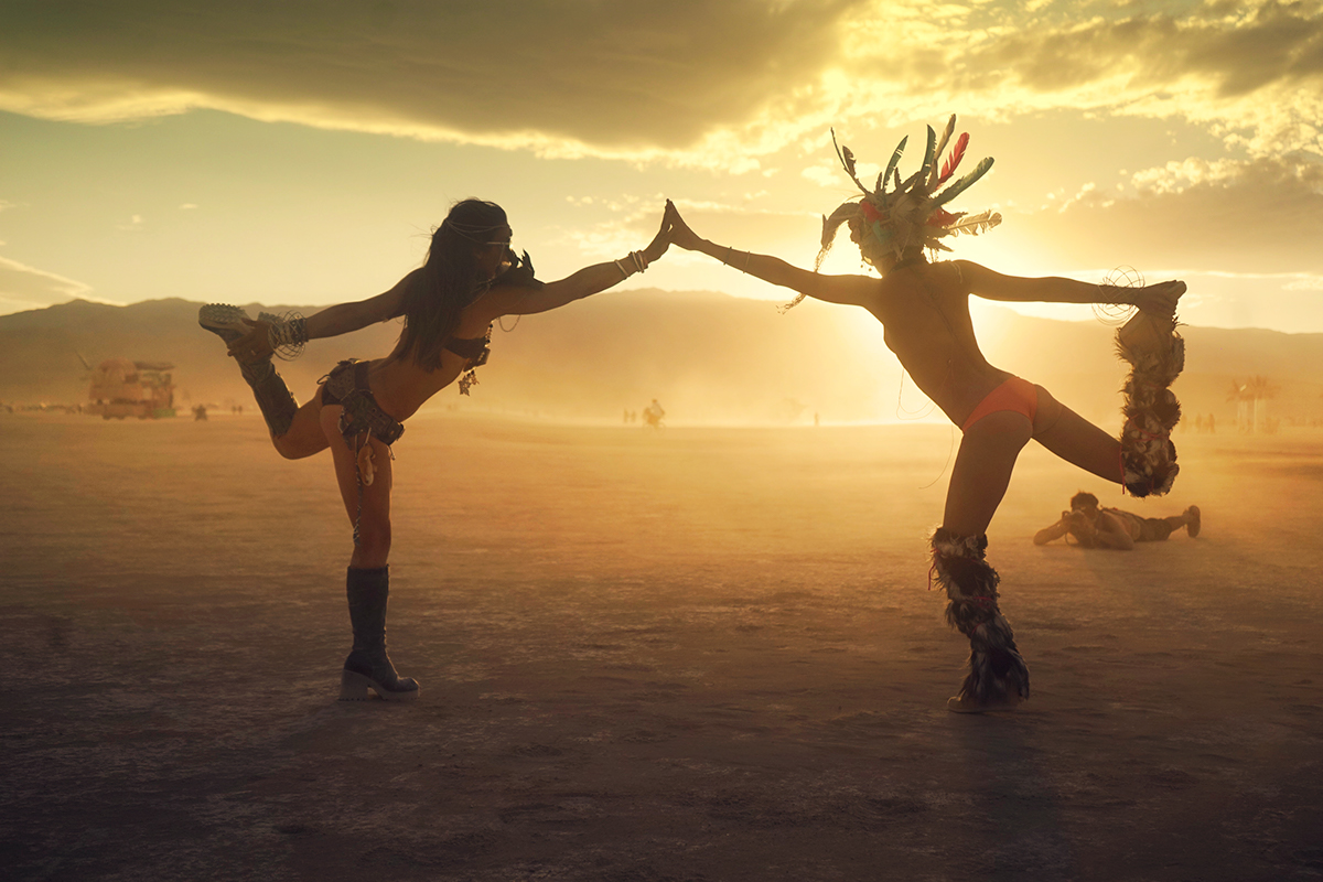 Burning Man burning man black rock city nevada festival fire dust