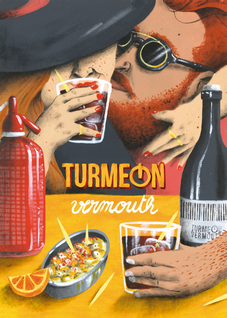 poster Vermouth vermut vermouth poster vinatge vermouth alcohol art Love tapas sifon campaing wine