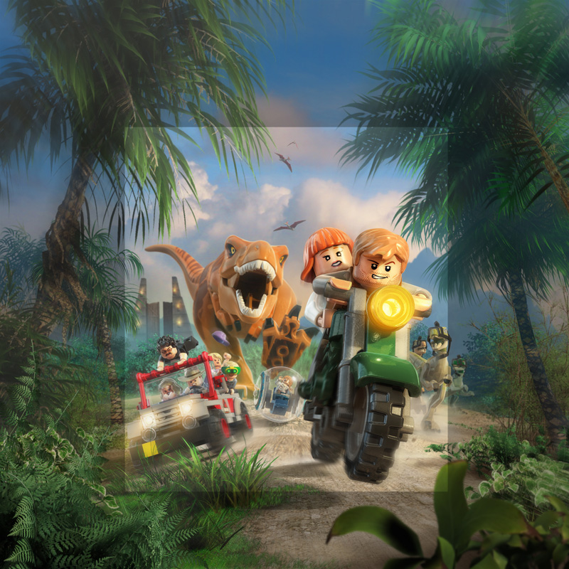 LEGO Jurassic World Lego Videogames t-rex dinosaurs owen jurassic park Lego Jurassic Park