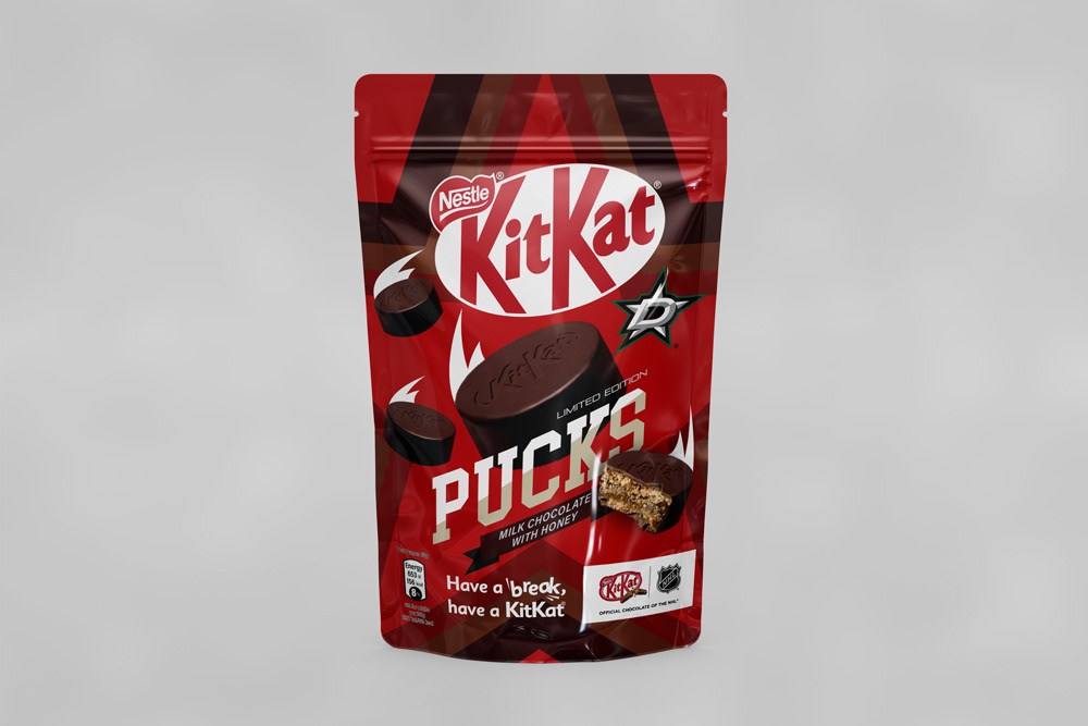 Brand Design brand identity chocolate kitkat marketing   Packaging visual identity