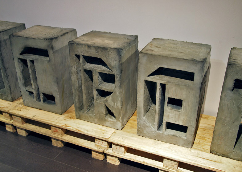 Exhibition  Hong Kong sculpture experimental concrete perfect