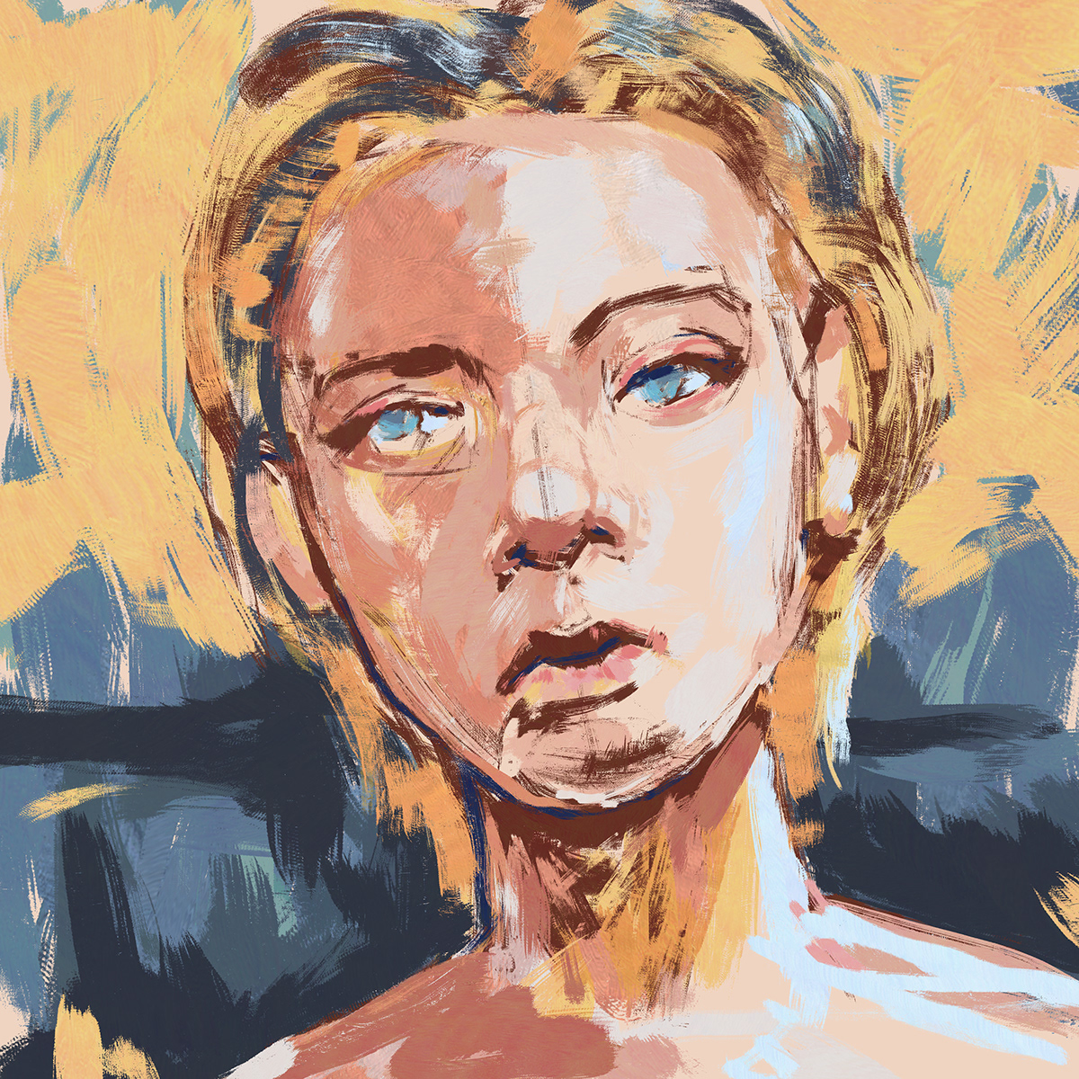 Drawing  painting   portrait sketch