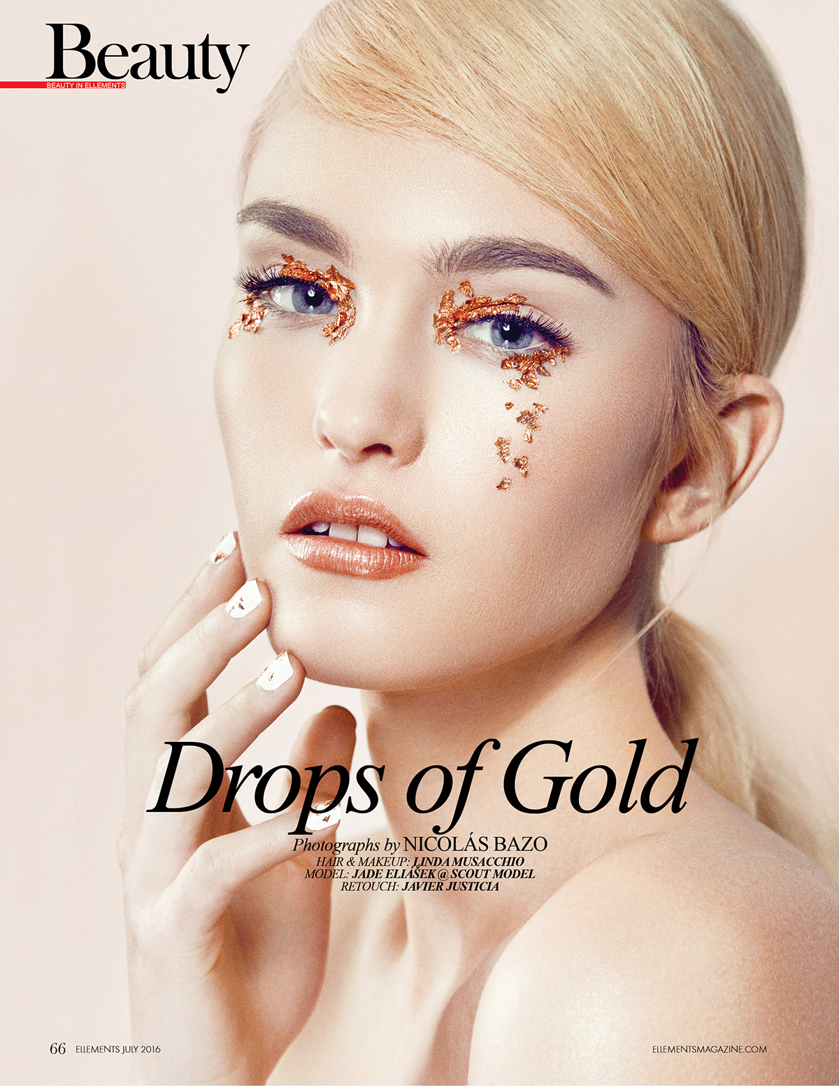 Adobe Portfolio nicolas bazo bazo ellements Ellements Magazine beauty
