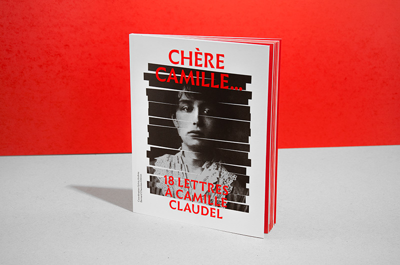 Camille Claudel  book red sculpture letter