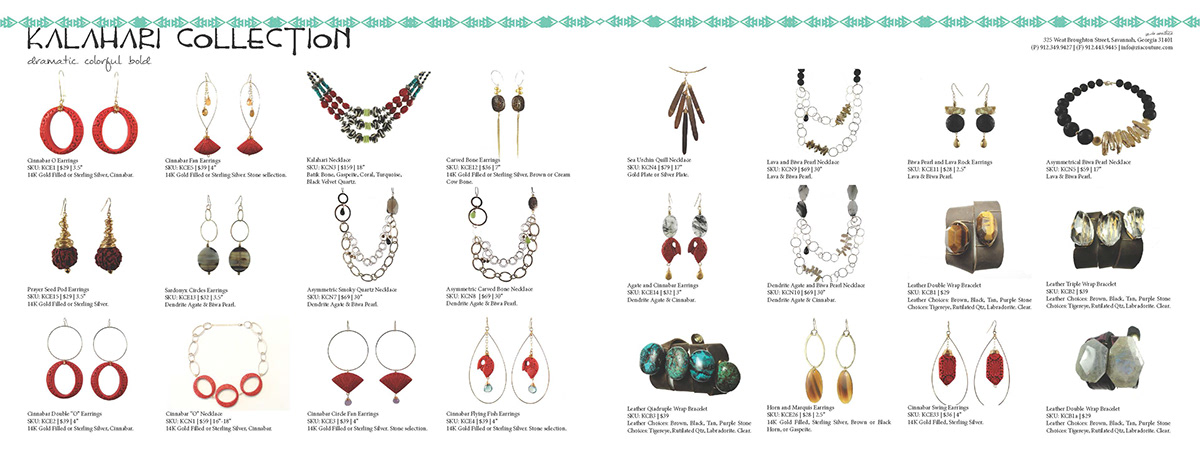 jewelry marketing   Promotion look book linesheet
