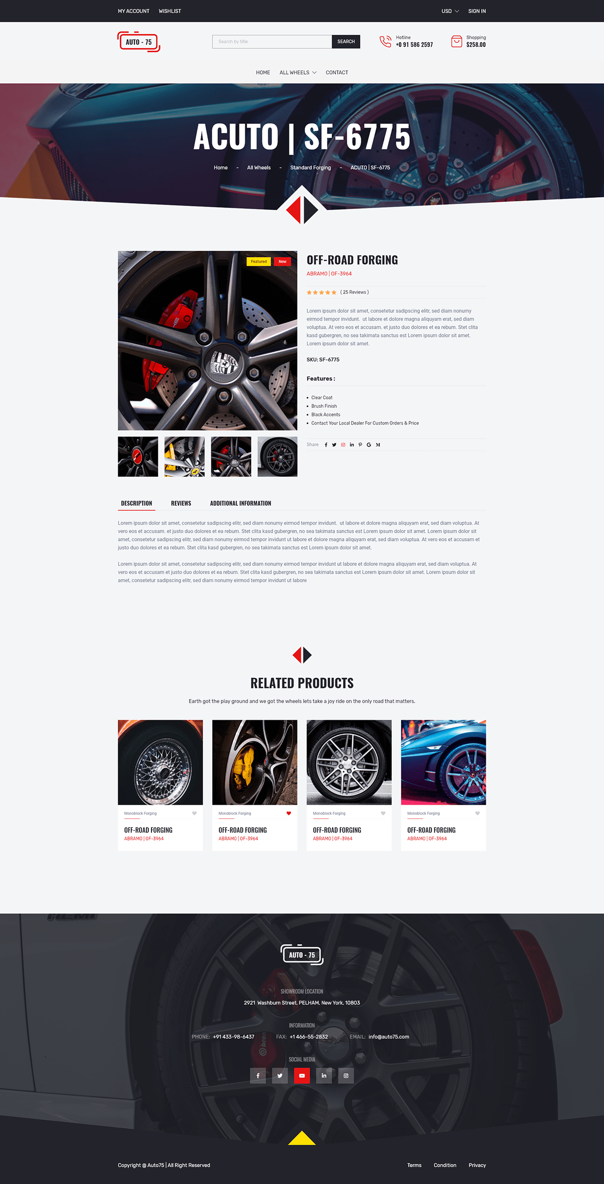 automotive   car car & automotive homepage landing page template Web UI Design Website Website Design Website UI design