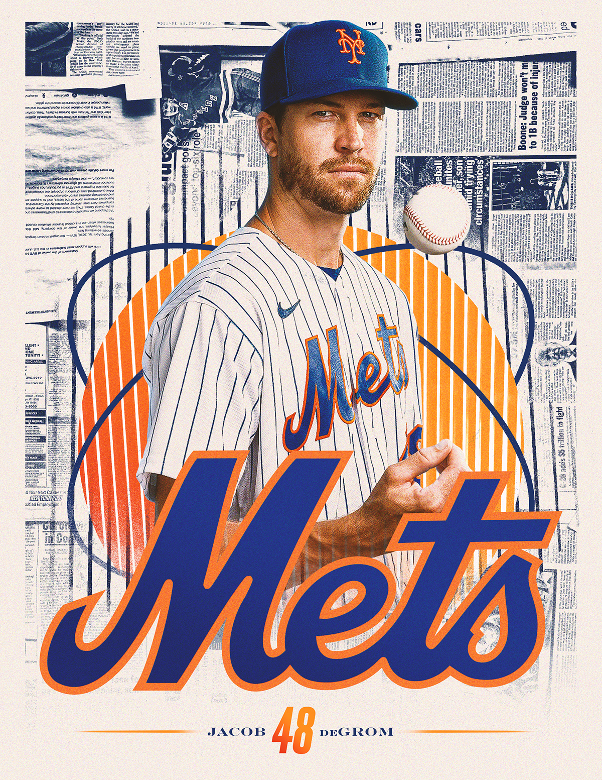 baseball Mets mlb New York New York Mets NY poster Poster Design posters Queens